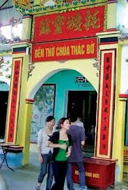 HƯNG YÊN - ĐỀN THỜ CHÚA THÁC BỜ - THỦY ĐIỆN HÒA BÌNH - HƯNG YÊN  01 NGÀY